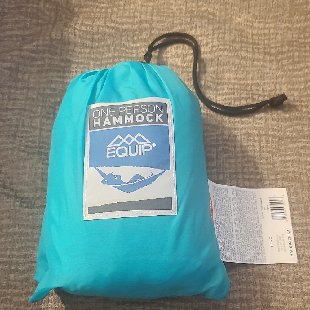 Equipe Turquoise One Person Hammock